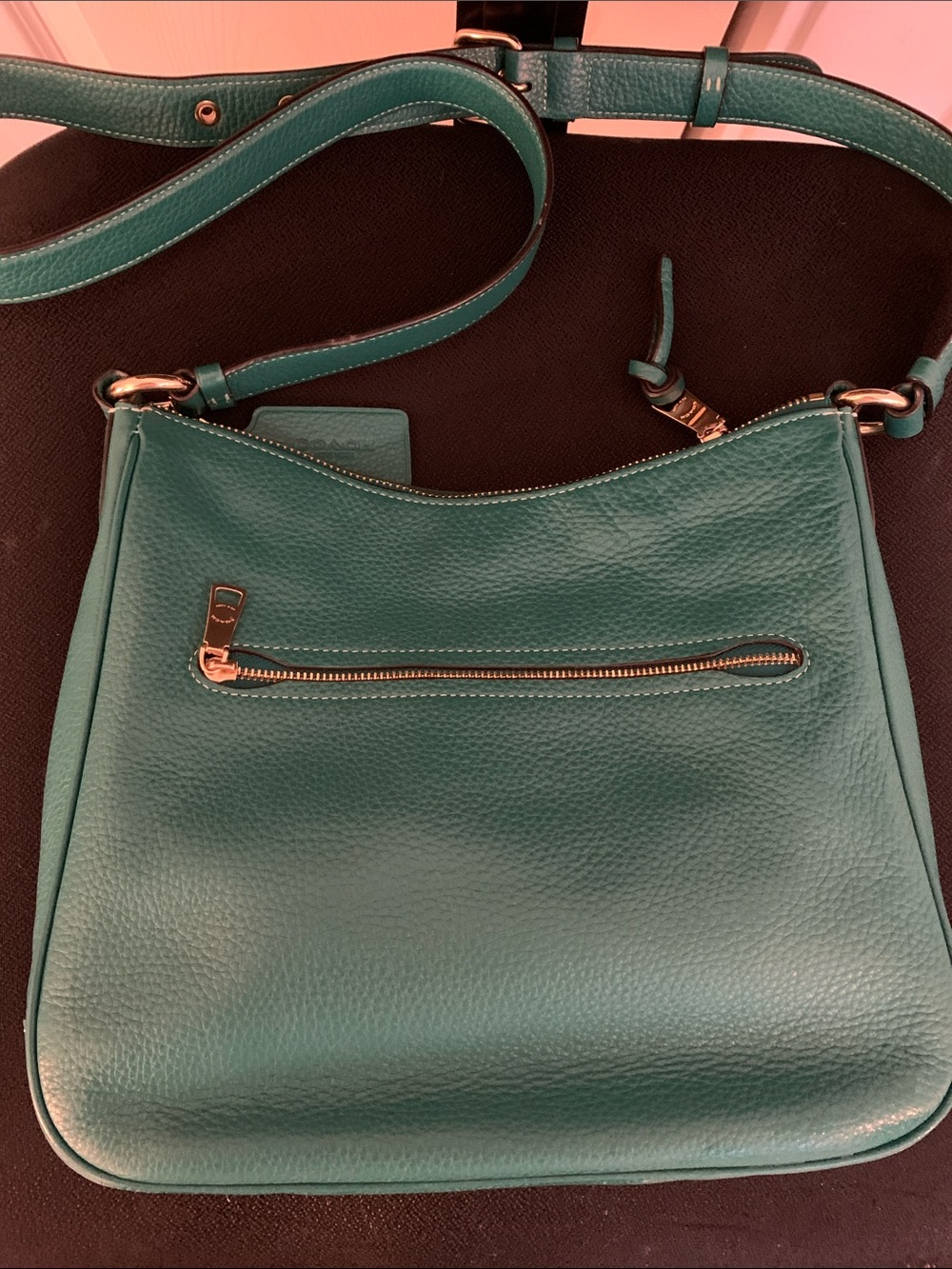 Ellie Bag in Emerald Green - Picture 8 of 11